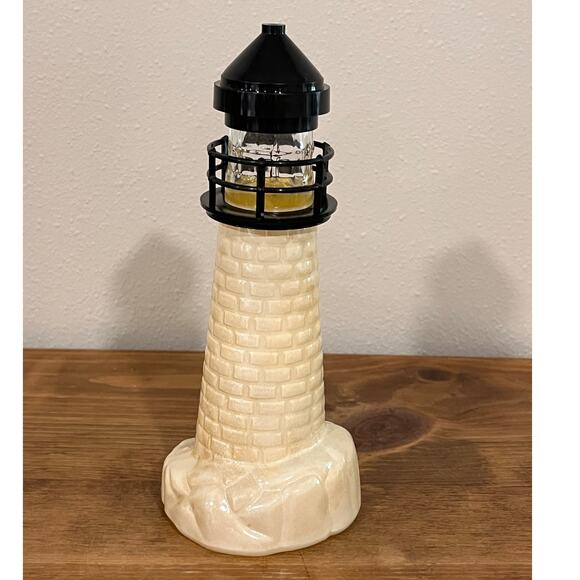 Vintage Old Spice Lighthouse Decanter After Shave 6 fl oz with Box Collectible - Picture 4 of 8